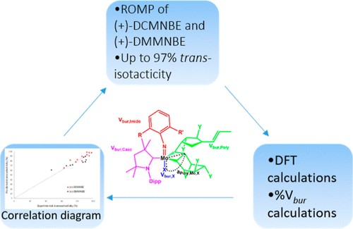 Origin of Stereoselectivity in Ring Opening Metathesis Polymerization with Cationic Molybdenum Imido Alkylidene CAAC Complexes